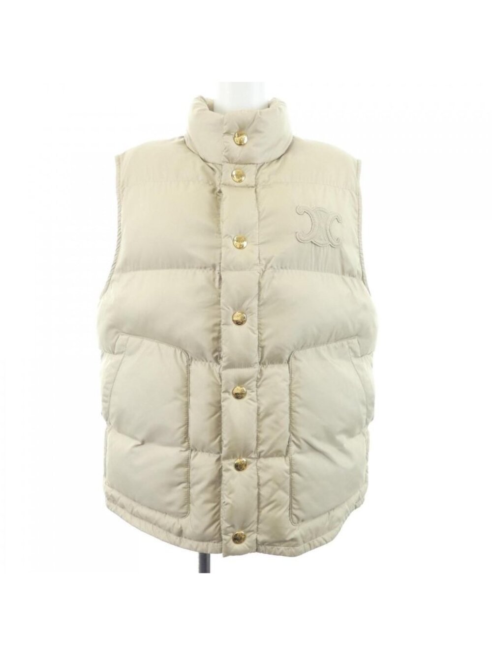 Celine Triomphe Vest Beige